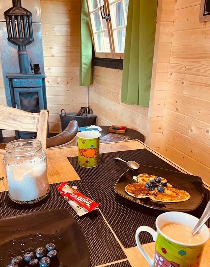 Domek alpejski Eco Lodge Nella Natura Con Piscina Privata 